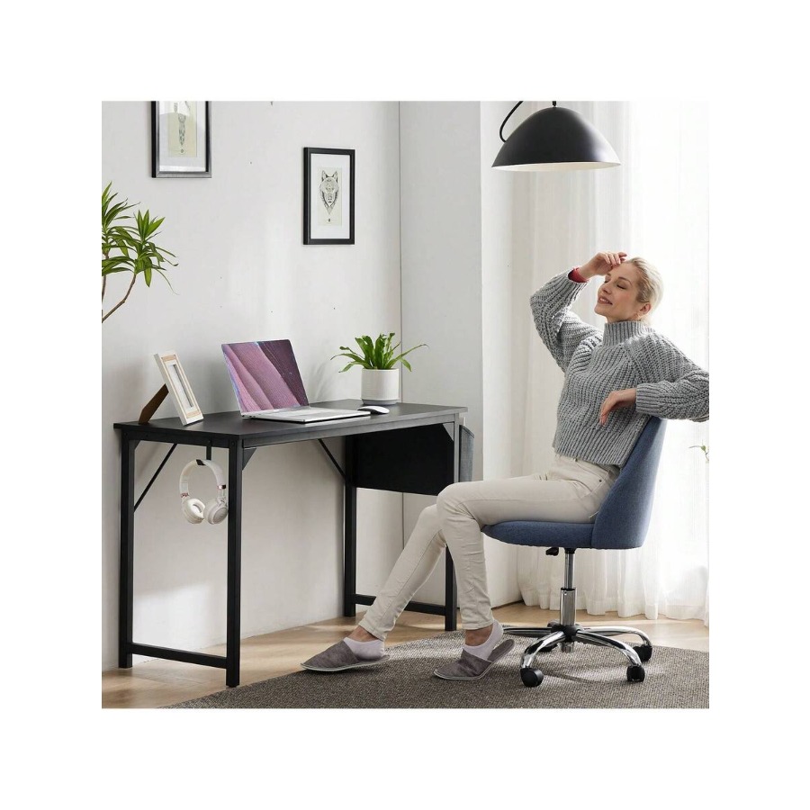 Woodworking Teacher - Mały biurko komputerowe Sweetcrispy, 32 cale,