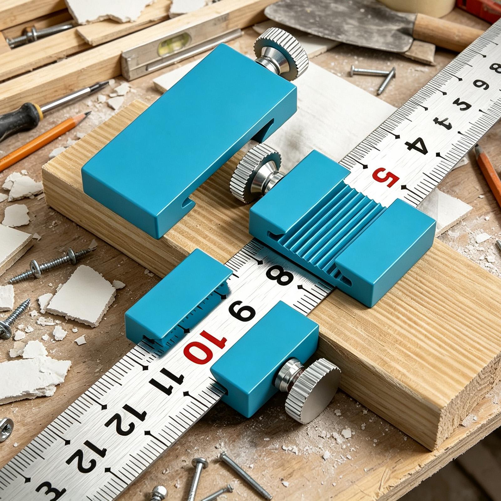 Woodworking Ruler - Narzędzia stolarskie Liniał stolarski Blok do