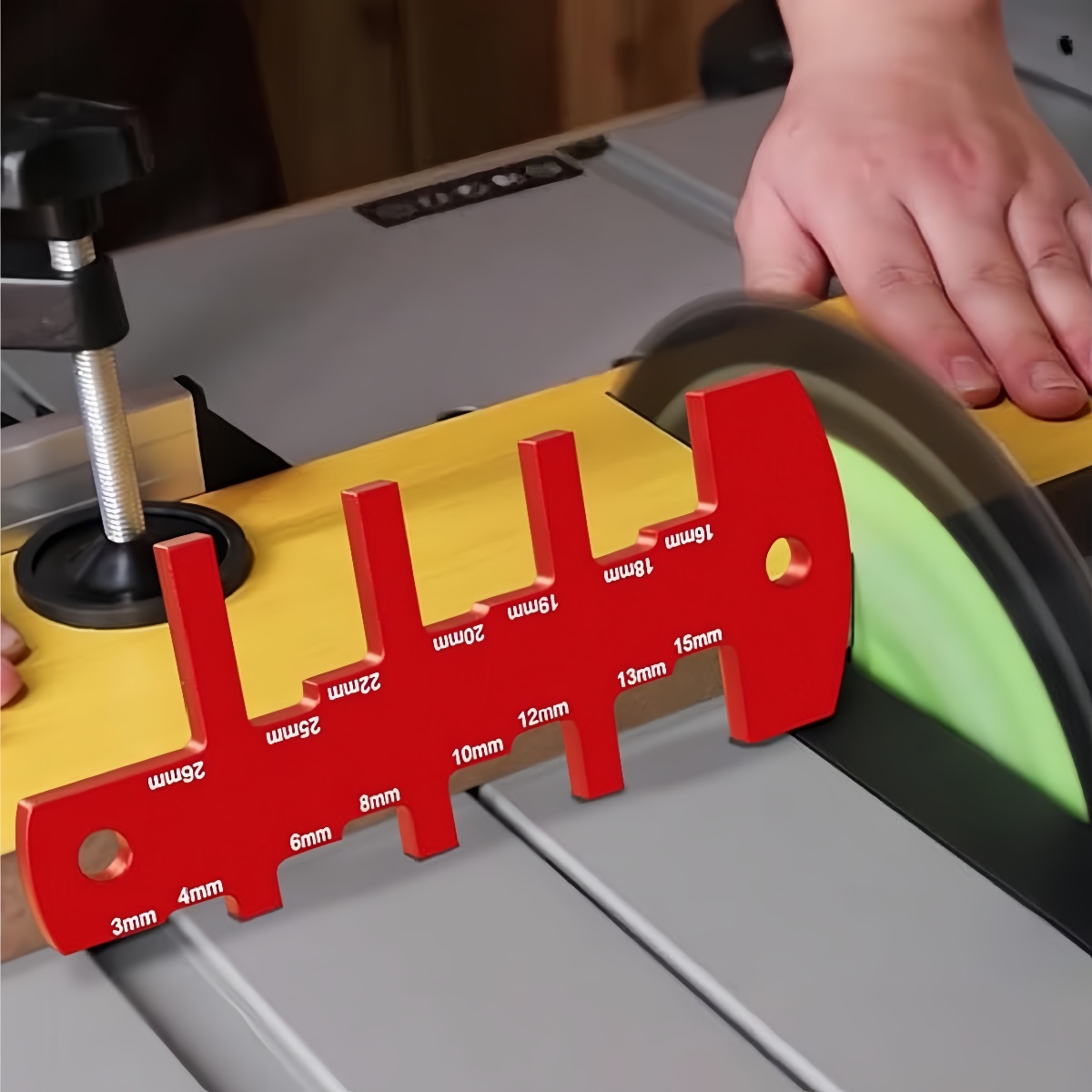 Woodworking Ruler - Miernik wysokości piły do obróbki drewna