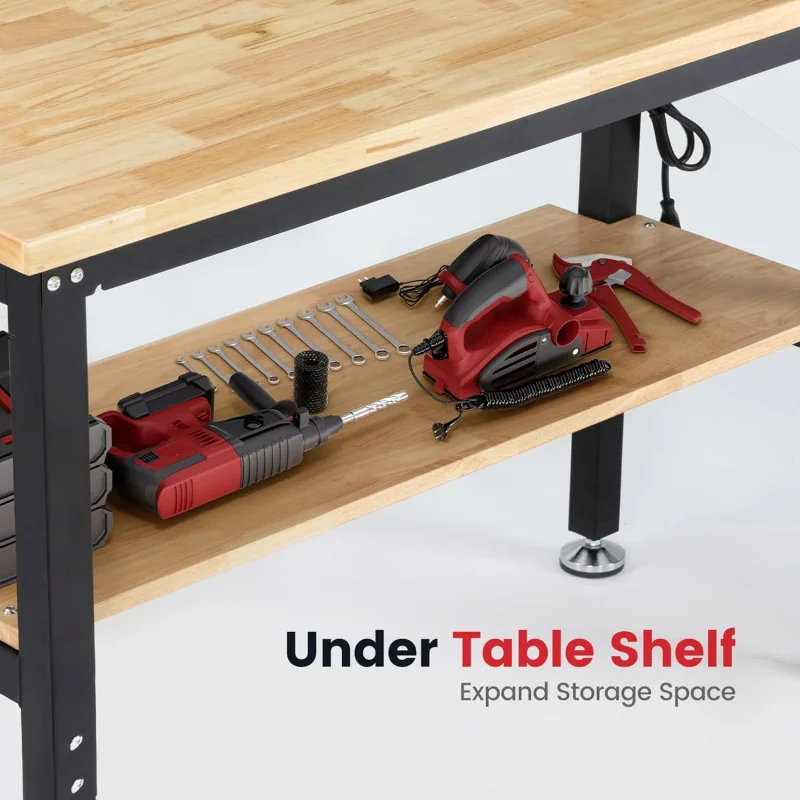 Stół roboczy do garażu z regul – Woodworking Work Table recenzja i cena