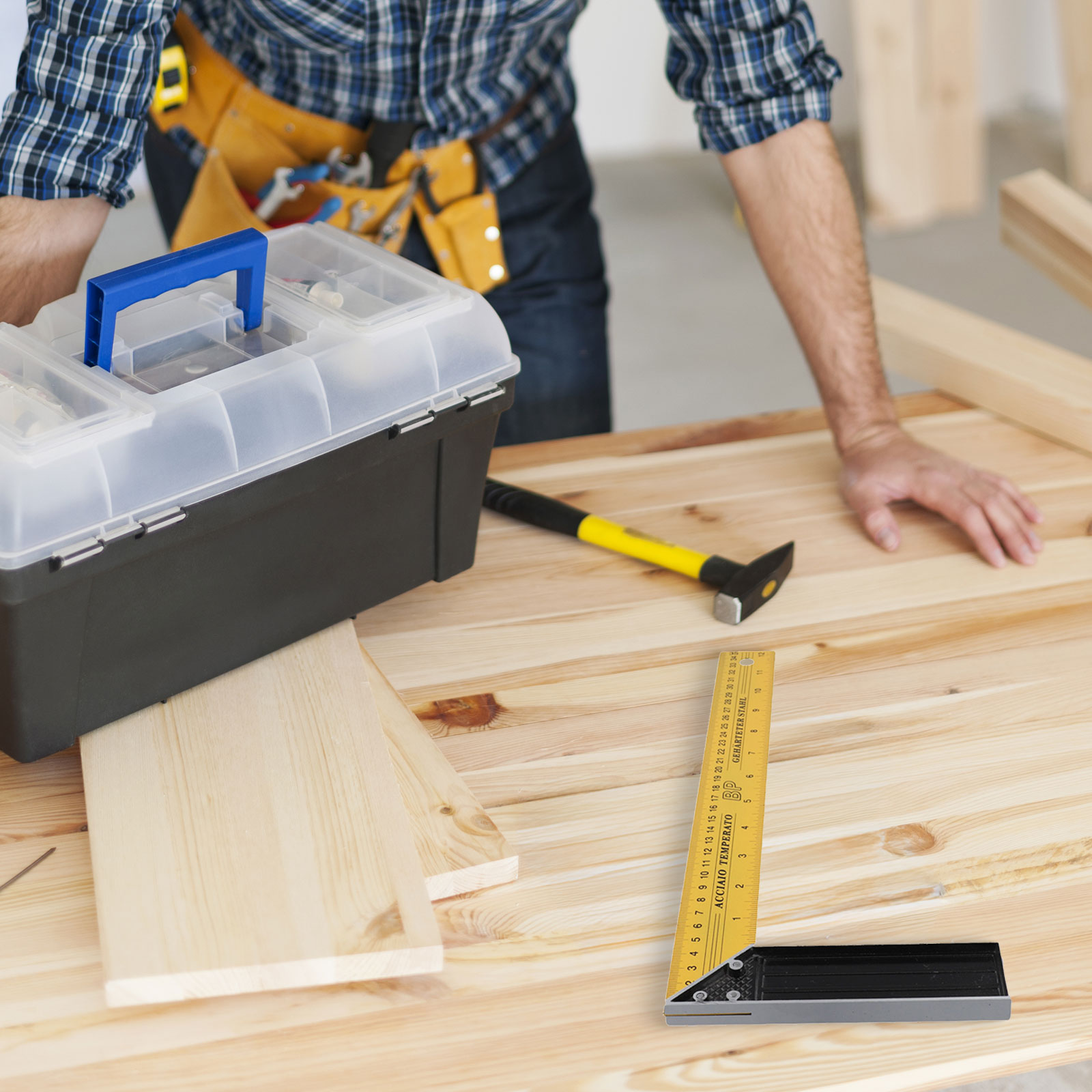 Kątownik stolarski ze stali ni – Woodworking For Engineers recenzja i cena