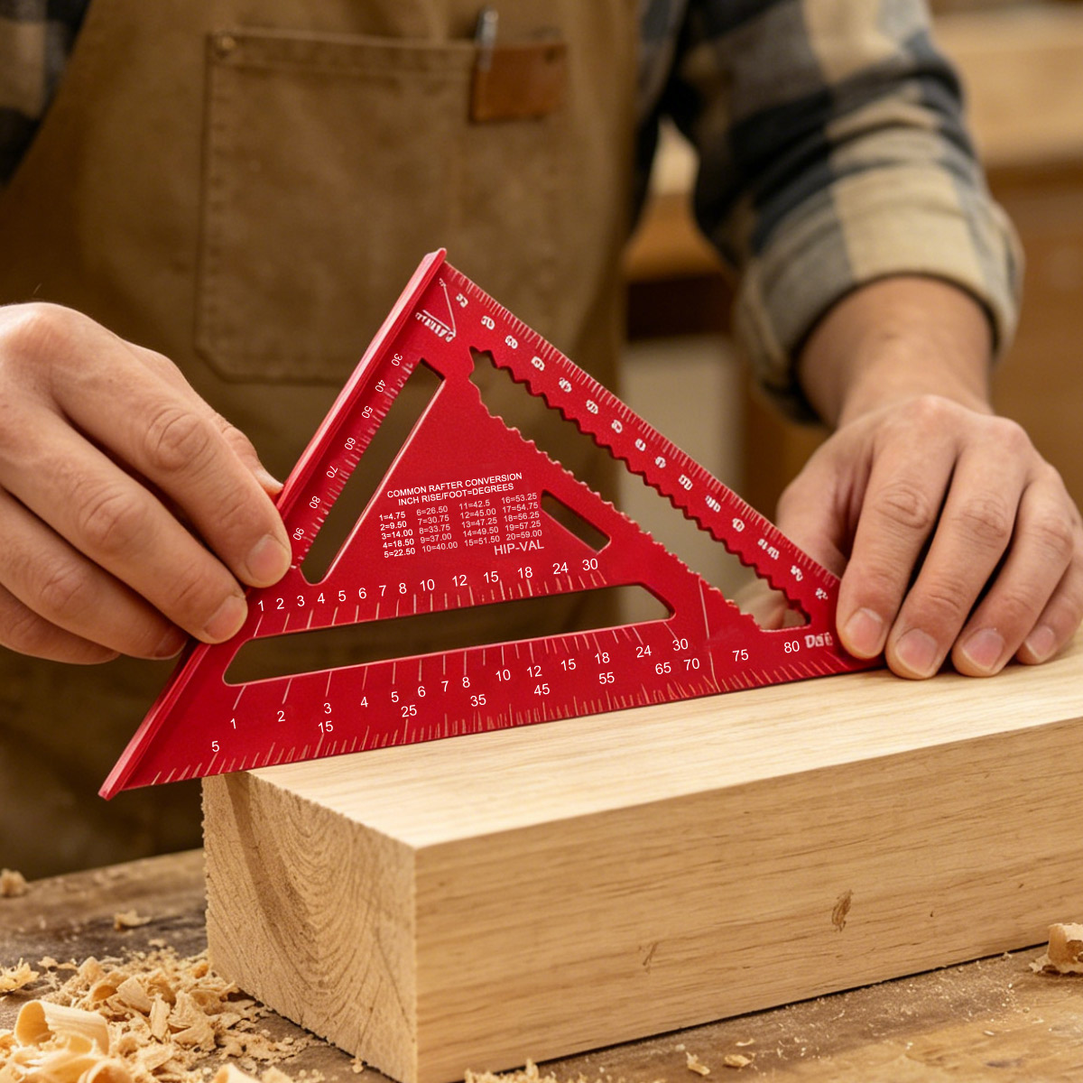 Kątownik ze stopu aluminium, p – Woodworking Ruler recenzja i cena