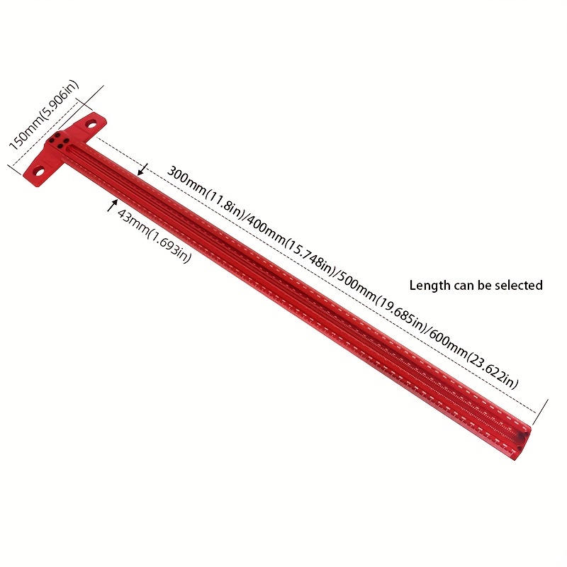 Kątownik stolarski do trasowan – Woodworking Ruler recenzja i cena