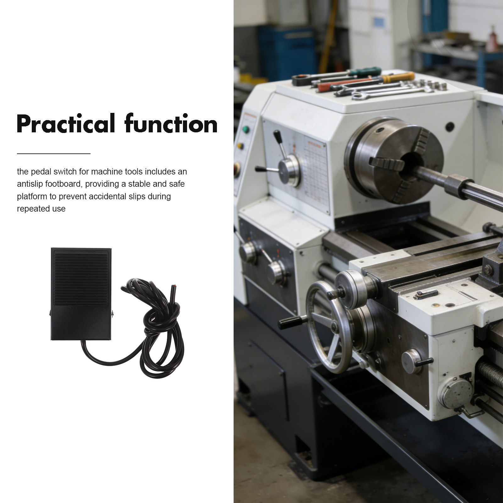 Przełącznik nożny chwilowy do  – Woodworking Machinery recenzja i cena