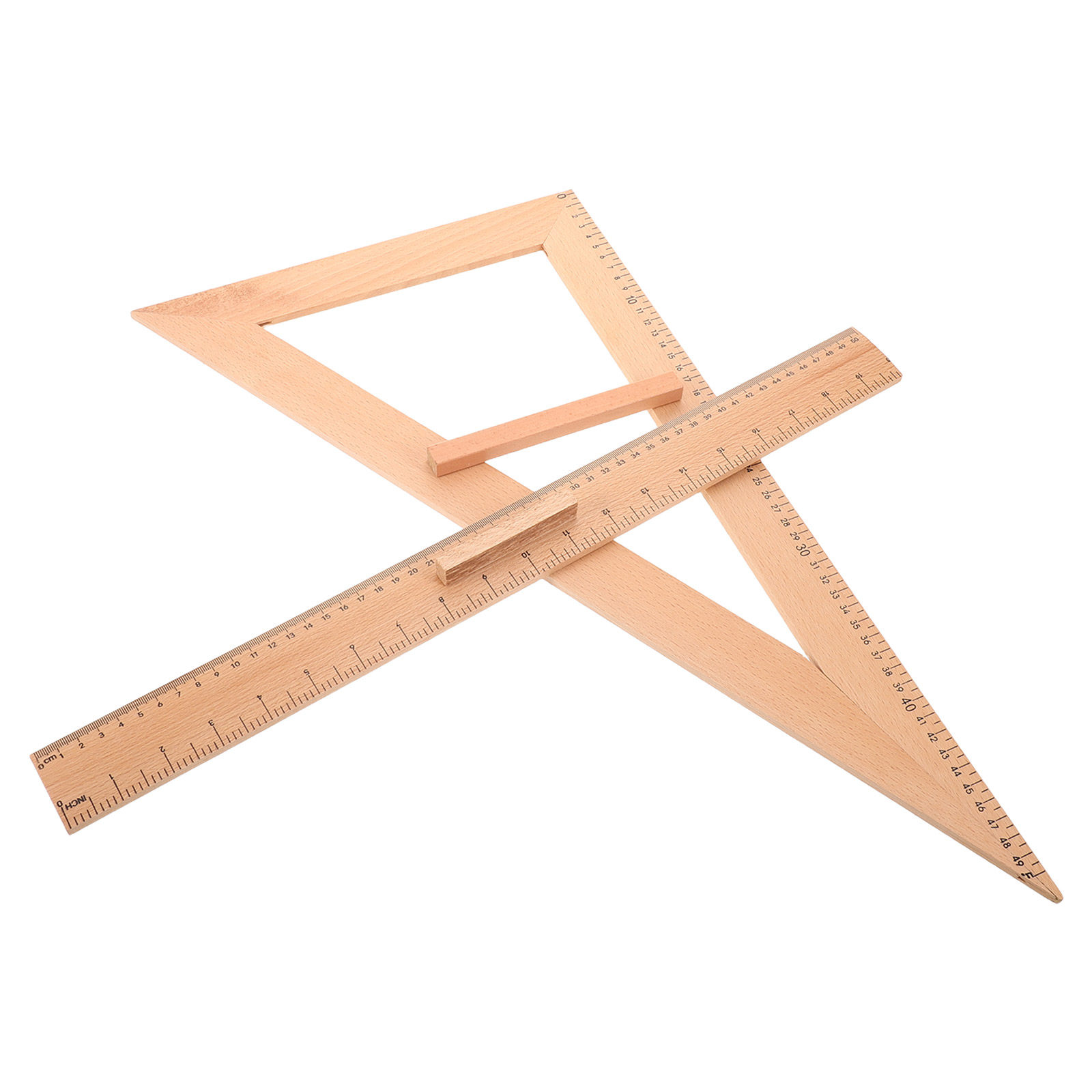 2 szt. Drewniana linijka miern – Woodworking Teacher recenzja i cena