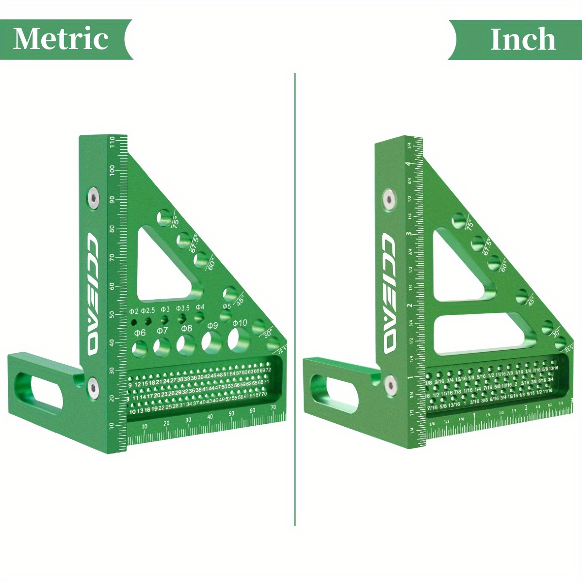 Kątownik stolarski 3D, miernik – Woodworking Ruler recenzja i cena