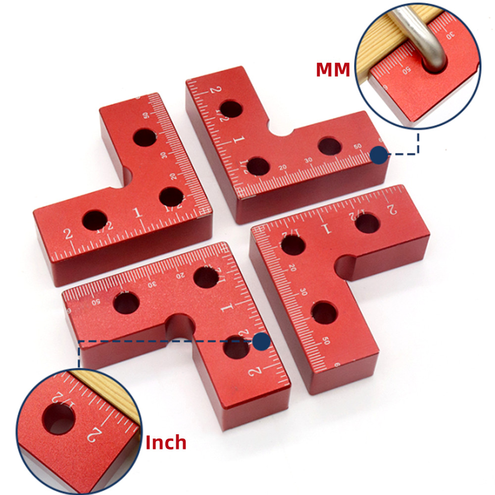 Kwadraty pozycjonujące ze stop – Woodworking Z Clips recenzja i cena