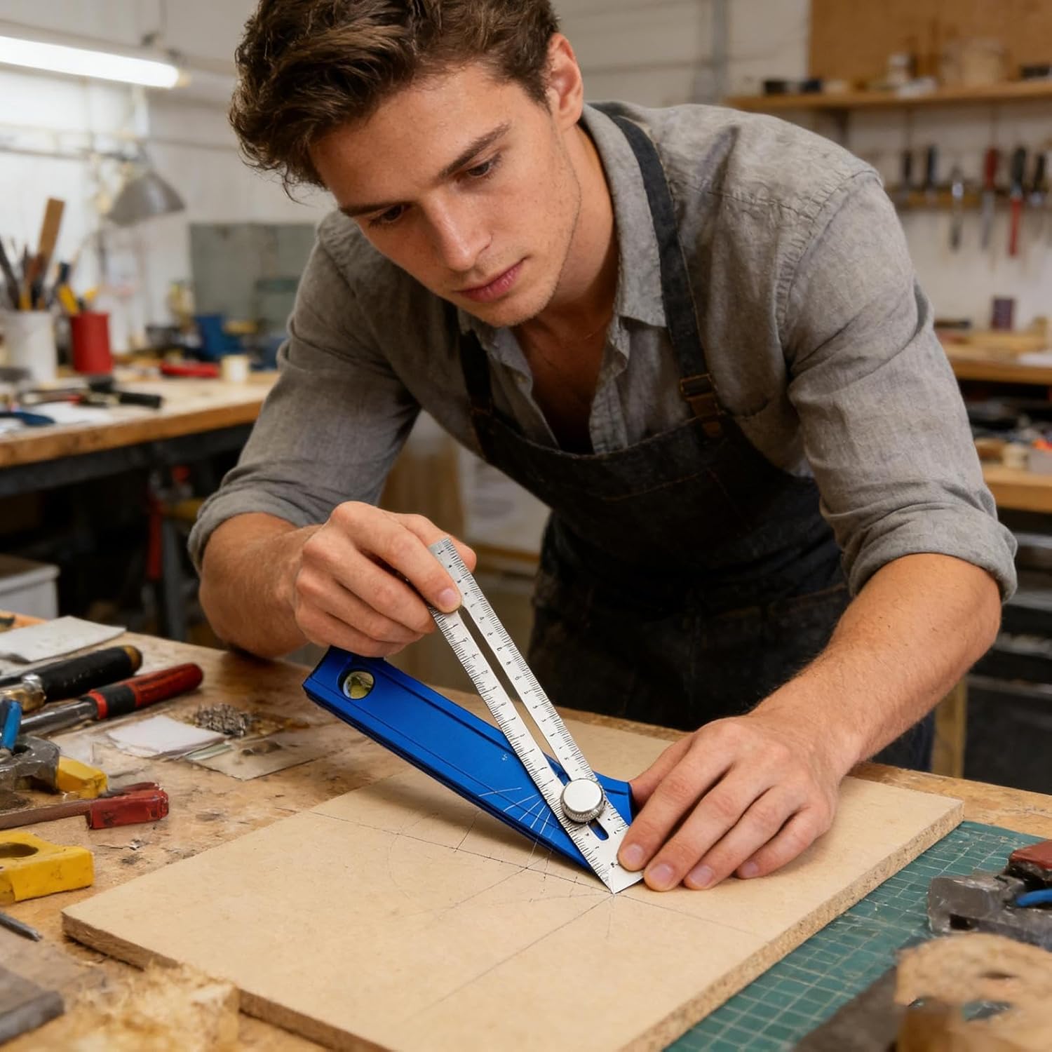 Narzędzia do trasowania, Wielo – Woodworking Ruler recenzja i cena