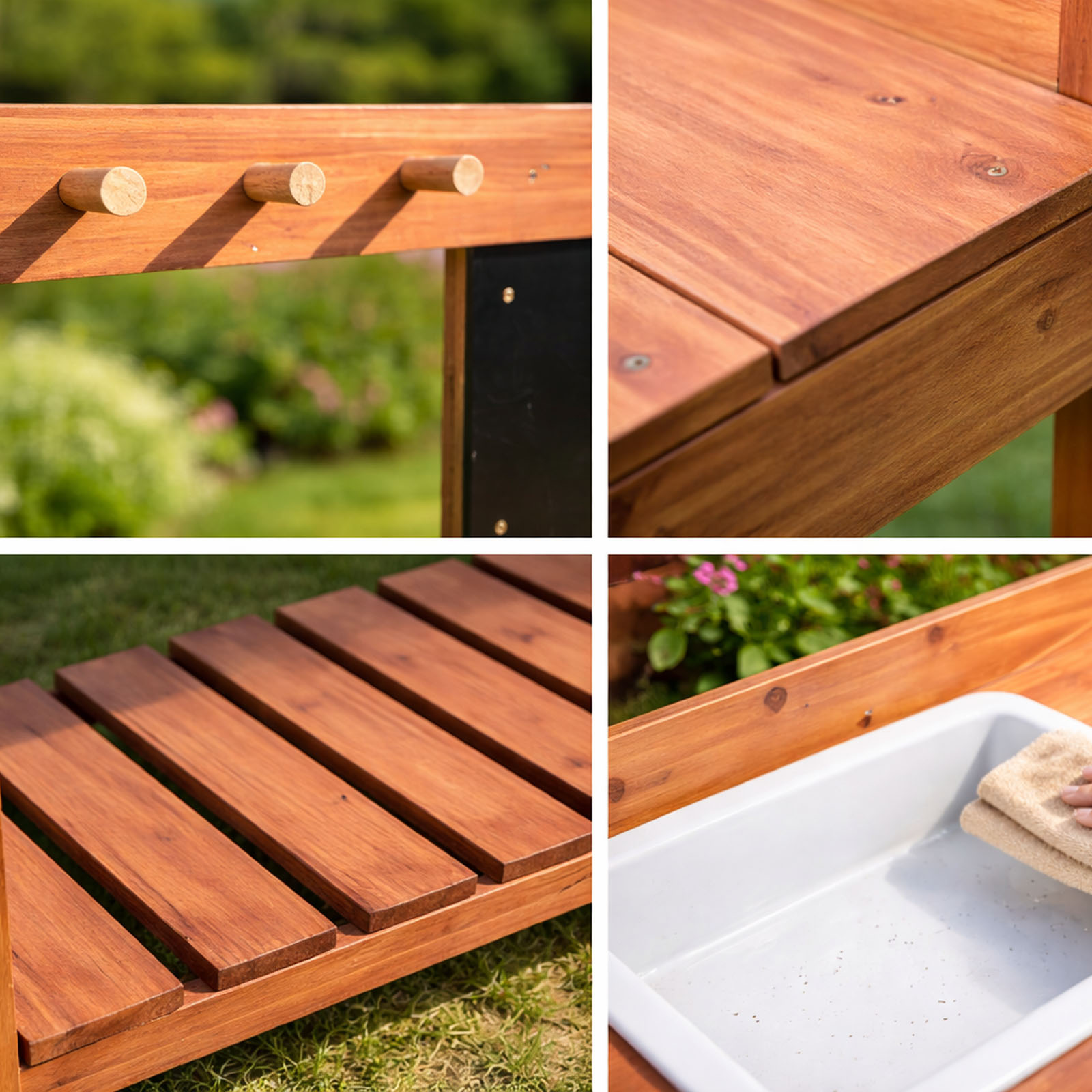 Drewniane stołki do sadzenia d – Woodworking Work Table recenzja i cena