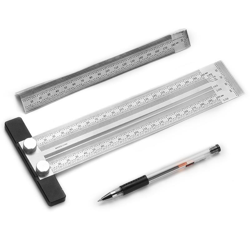Precyzyjna linijka do otworów  – Woodworking Ruler recenzja i cena