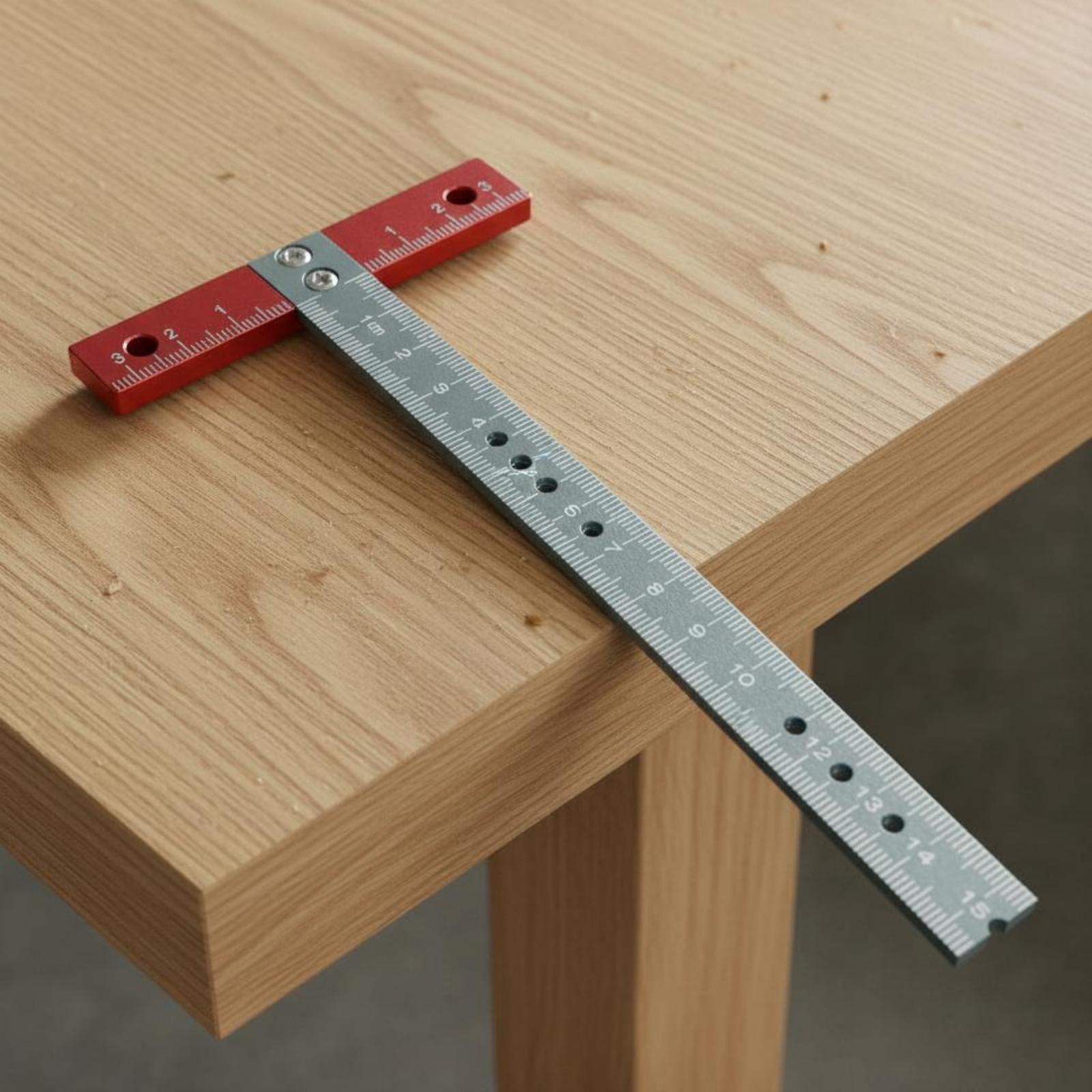 Liniał w kształcie litery T, p – Woodworking Workshop Layout recenzja i cena
