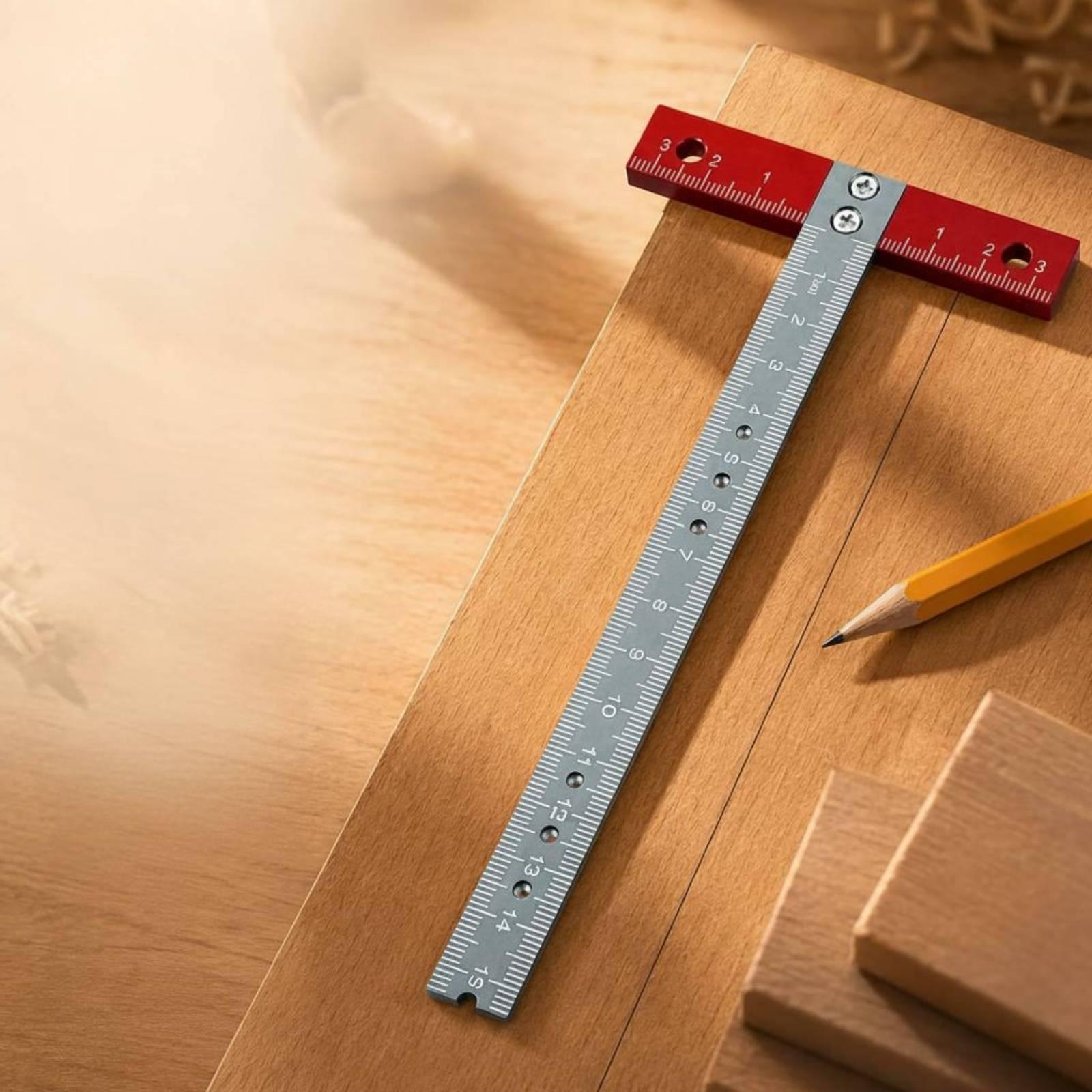 Liniał w kształcie litery T, p – Woodworking Workshop Layout recenzja i cena