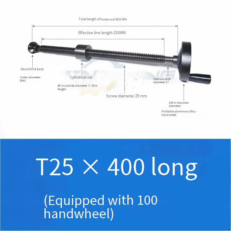 Zestaw śruby trapezowej T20 T2 – Woodworking Machinery recenzja i cena