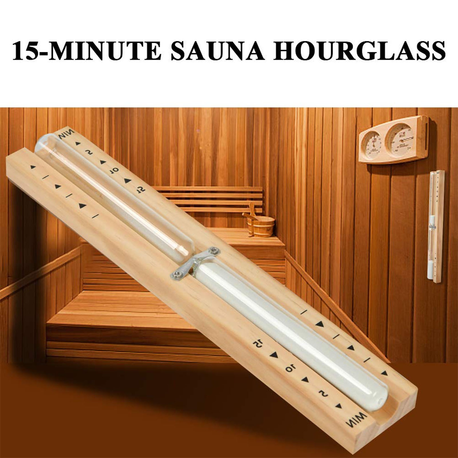 Drewniany Klepsydra Timer Saun – Woodworking Teacher recenzja i cena