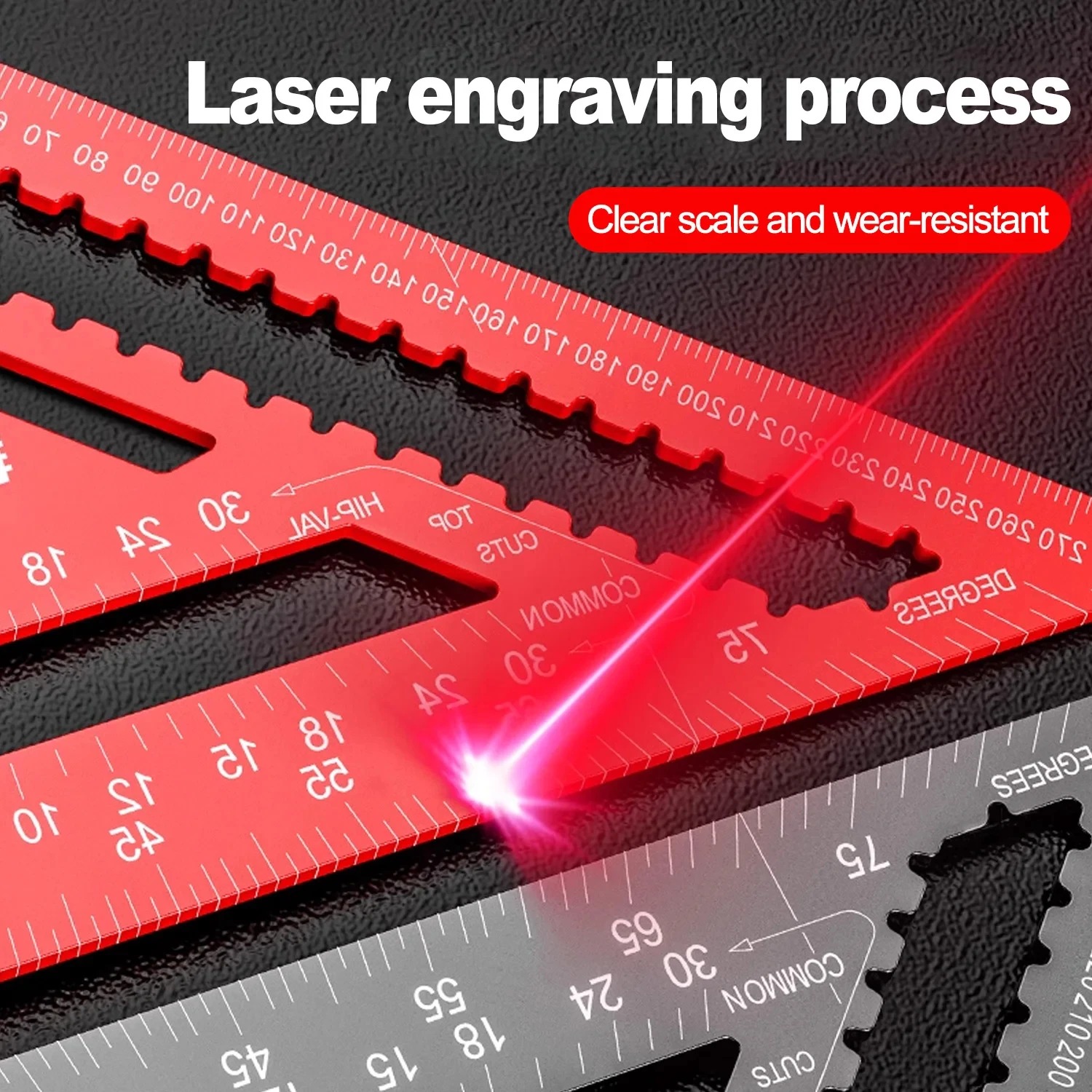 Kątownik stolarski 12 cali ze  – Woodworking Ruler recenzja i cena