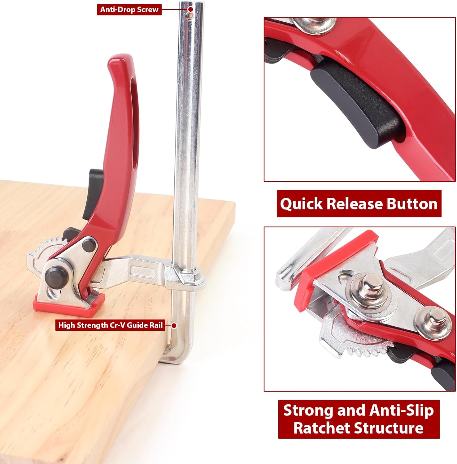 Mocna zaciskowa kłoda F z mech – Woodworking Z Clips recenzja i cena