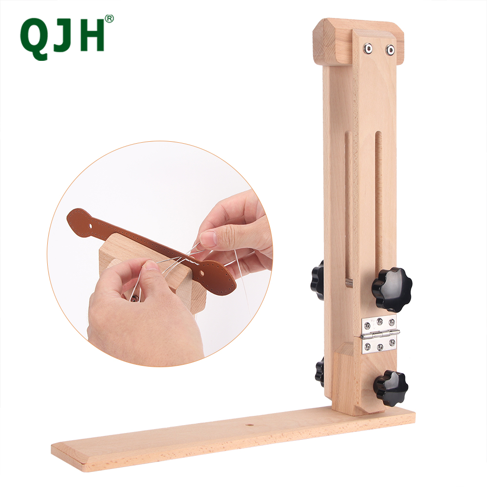 QJH skórzane szwy kucyk ręczne – Woodworking Work Table recenzja i cena